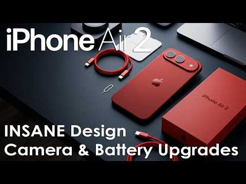 iPhone Air 2 Leak Reveals INSANE Design, Camera & Battery Upgrades!