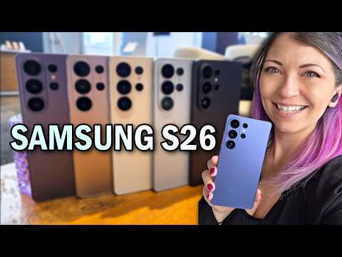 Galaxy S26 Ultra Hands On - Privacy Screen, Knox Security, and AI Features