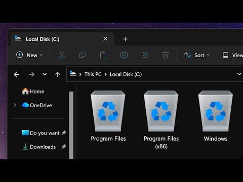 Making Windows the Recycle Bin