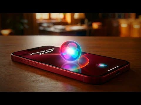 Apple's Master Plan To Fix Siri