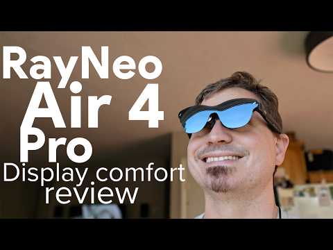 RayNeo Air 4 Pro display comfort review: PWM and dithering tests