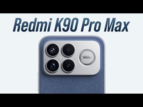 Redmi K90 Pro Max Official First Look - CLEAN DESIGN!