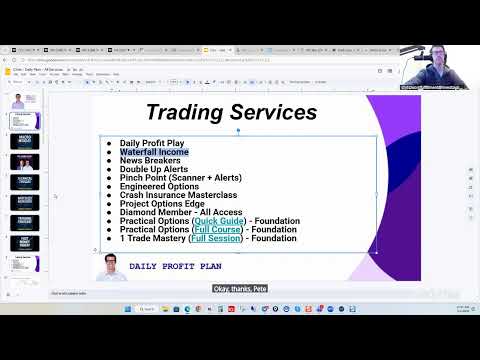 Daily Profit Plan (Monday - Friday with Chris Pulver)