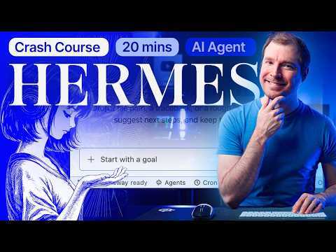 Hermes Agent - Ultimate Crash Course for Beginners (AI Agent)