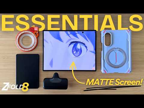 Z FOLD 8: BEST ACCESSORIES (YOU NEED THESE!)