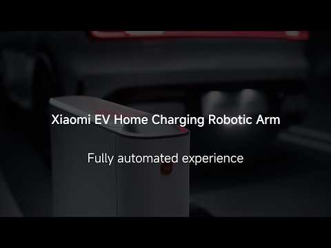 Meet Xiaomi EV Home Charging Robotic Arm