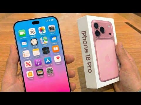 iPhone 18 Pro - 10 New Feature & Changes