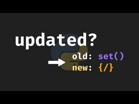 Coming in Python 3.15: New Set Syntax?