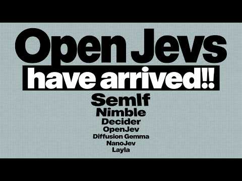 Open Jev Models Are Here!!