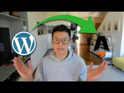 I moved my WordPress to beautiful Astro  - A.I. coding tutorial