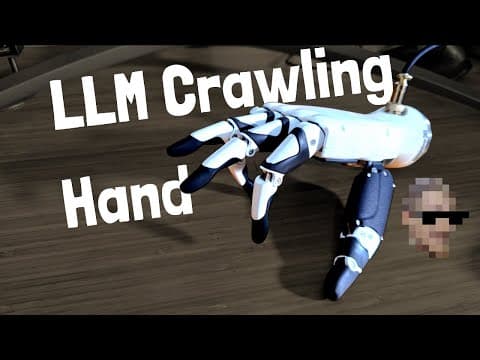 Vibe Coding a Robotic Hand to Crawl (Inspire RH56DFQ)