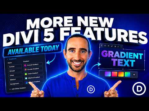 More New Divi 5 Features! (Now Live)