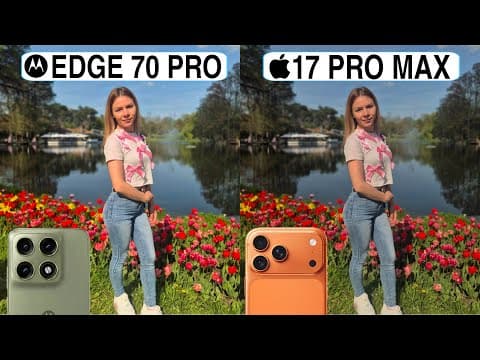 Motorola Edge 70 Pro 5G Vs iPhone 17 Pro Max Camera Test Comparison