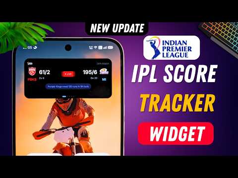Best IPL Score Tracker Essential Widget for Nothing Phones - New Changes! 🚀