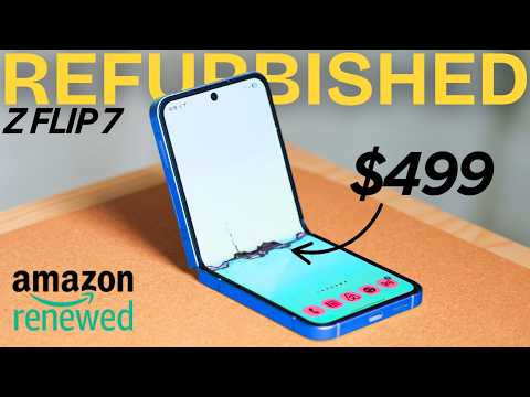 I BOUGHT A REFURBISHED Z FLIP 7 (FOR $499!) from AMAZON