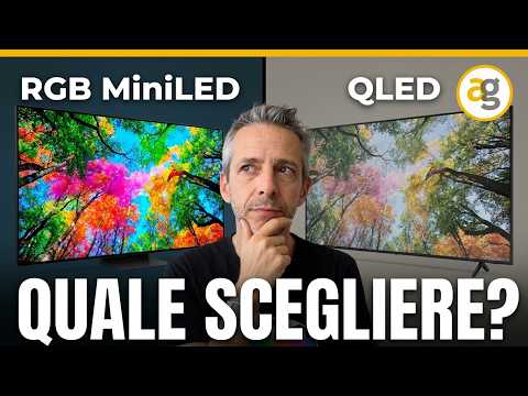 RECENSIONE TV RGB MiniLED Hisense Vs. QLED