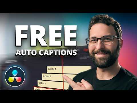 How to Auto Generate Subtitles in DaVinci Resolve (FREE Method)