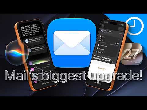 iOS 27 Public Beta FINALLY Fixed Apple's Mail App! Here Is Everything New!