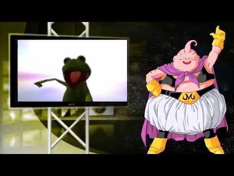 Majin Buu Reacts to Perfect Cell Vs Megalodon