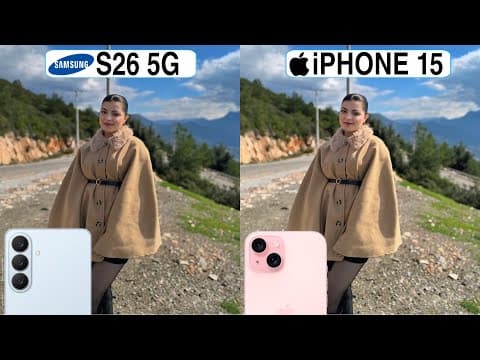 Samsung Galaxy S26 Vs iPhone 15 Camera Test Comparison