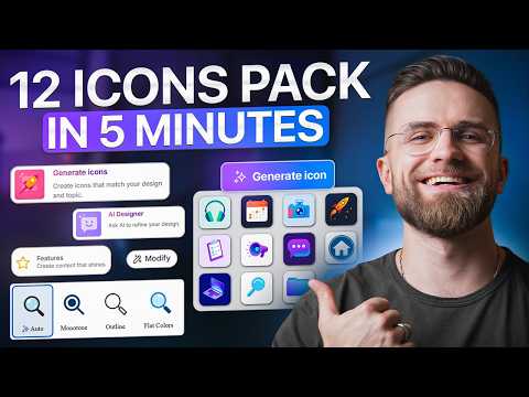 AI Icon Generator Tutorial: How To Create Own Brand Icons with AI in Minutes