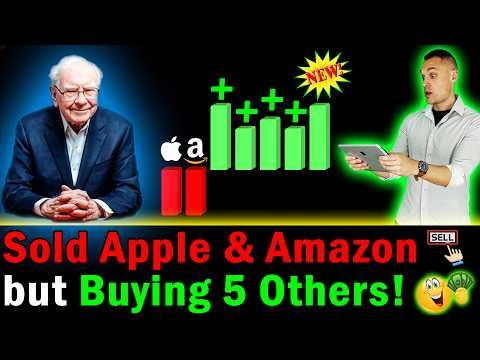 Warren Buffett Just Bought These NEW Stocks Instead of Amazon! 👀