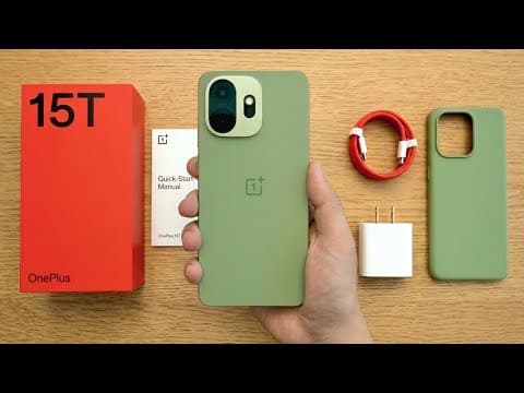 ONEPLUS 15T - FIRST LOOK!!!