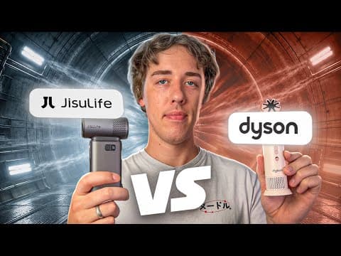 Which One Is Better for a HOT Summer? JisuLife Ultra2 vs. Dyson HushJet Mini