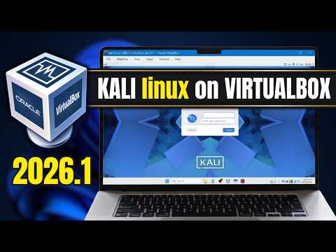How to Install KALI Linux 2026.1 in Virtualbox - *NEW* Step by Step