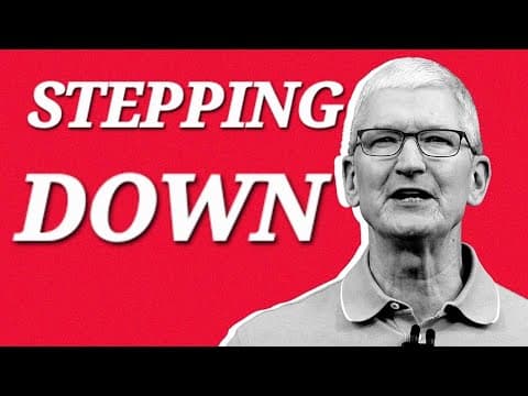Tim Cook to Step Aside as CEO of Apple