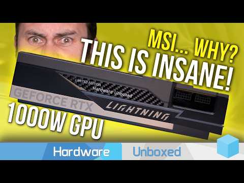 MSI Made Their Own "RTX 5090 Ti", 1000W GPU