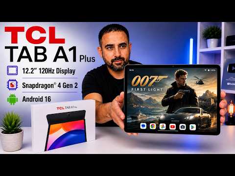 TCL TAB A1 Plus Review: Best Budget Tablet with a 120Hz Display