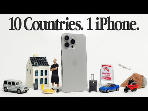 iPhone - the ULTIMATE travel tool.