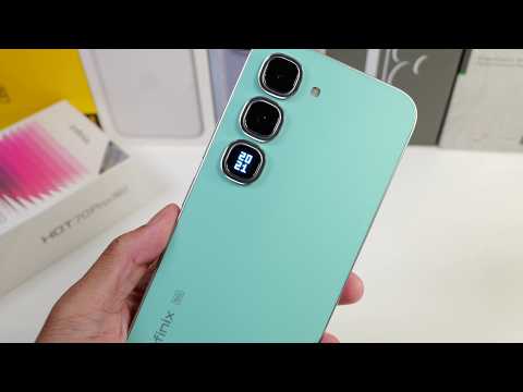Infinix Hot 70 Pro Unboxing & First Impressions! (Camera Test, PUBG, Matrix Display & More)