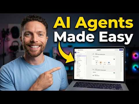 The Easiest Way To Build AI Agents For Beginners (So Easy)
