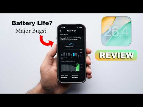 iOS 26.4 Review | Watch This Before You Update! Bugs, Battery Life etc. (HINDI)