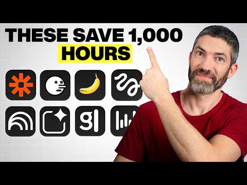 These 8 AI Tools Will Save You 1000 Hours in 2026