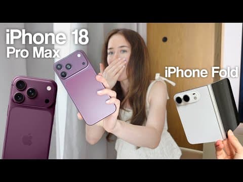 Is This the NEW iPhone 18 Pro Max? | FIRST LOOK + iPhone Fold