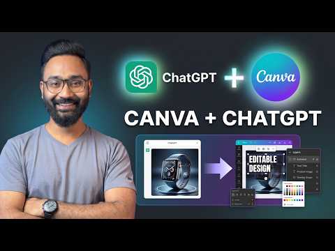 How to Connect Canva with ChatGPT | Create Editable Designs in Seconds