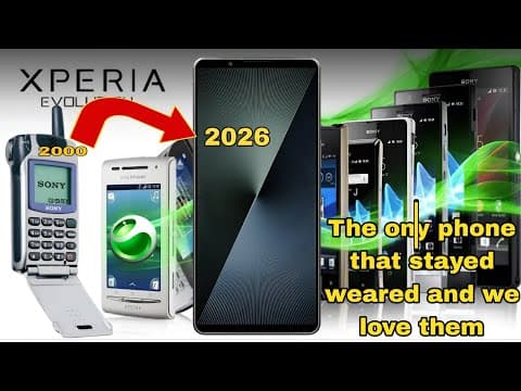 The Evolution of Sony Xperia : Hands-on Every Device!