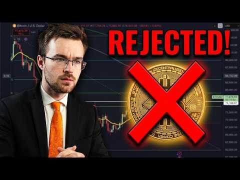 Bitcoin Rejected HARD At The 20 DEMA! Can Bitcoin HOLD? Major Capitulation Soon?