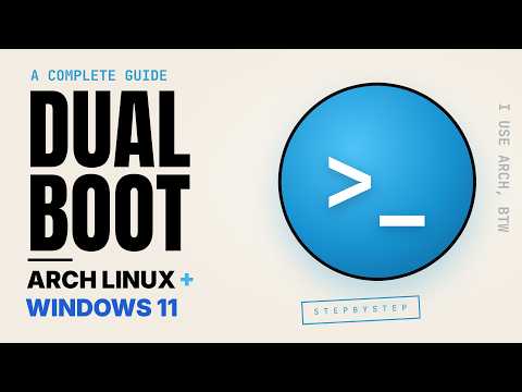 How to Dual Boot Arch Linux and Windows 11 USING ARCH INSTALL Script (2027 EDITION)