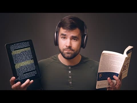 Paper Books, Kindle, or Audiobooks: What’s the Best Way to Read?