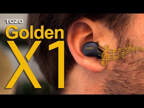 TOZO Golden X1 Earbuds: The Gold Standard For Sound Quality & Price