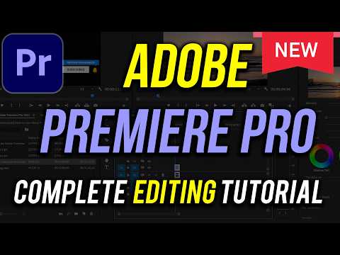 Premiere Pro Tutorial for Beginners