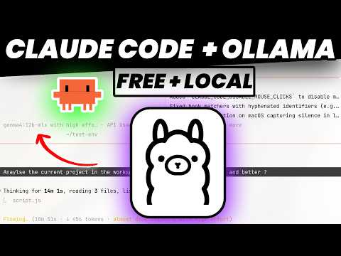 How To Use Claude Code With Ollama (Free Local AI Setup)