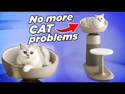 Cat Owners Need This: LG PuriCare™ AeroCatTower Air Purifier