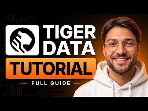Tiger Data Tutorial 2026 | Build a Real Time AI Agent Backend with Postgres