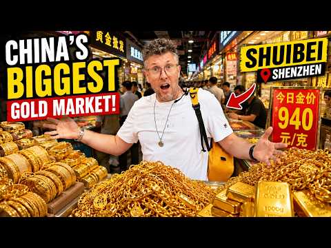 I Visited China’s BIGGEST Gold Market