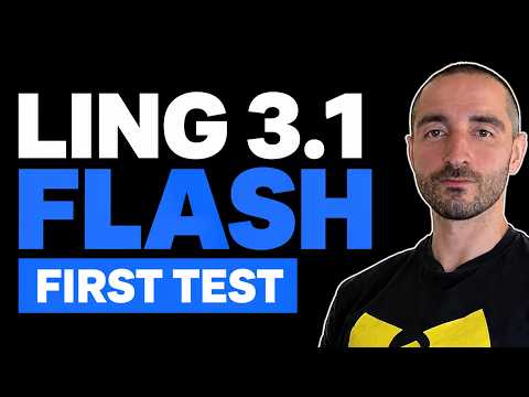 Ling 3.1 Flash First Test | Better Than DeepSeek 4.1 Flash? | Agentic Coding, Frontend Design